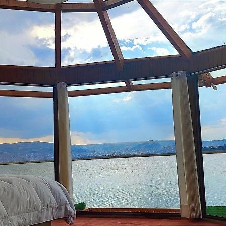 Вилла Titicaca Habitacion Panoramica Vista Al Amanecer Пуно Экстерьер фото