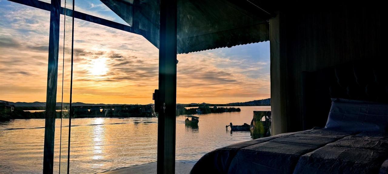 Вилла Titicaca Habitacion Panoramica Vista Al Amanecer Пуно Экстерьер фото