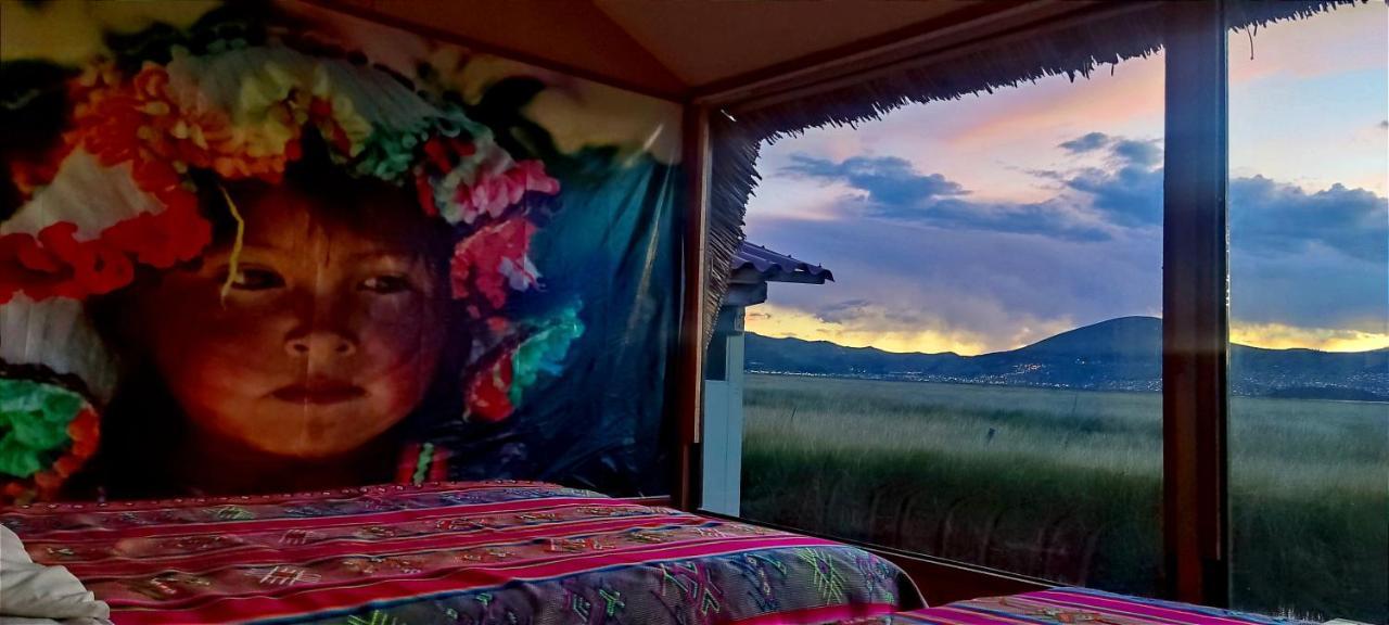 Вилла Titicaca Habitacion Panoramica Vista Al Amanecer Пуно Экстерьер фото