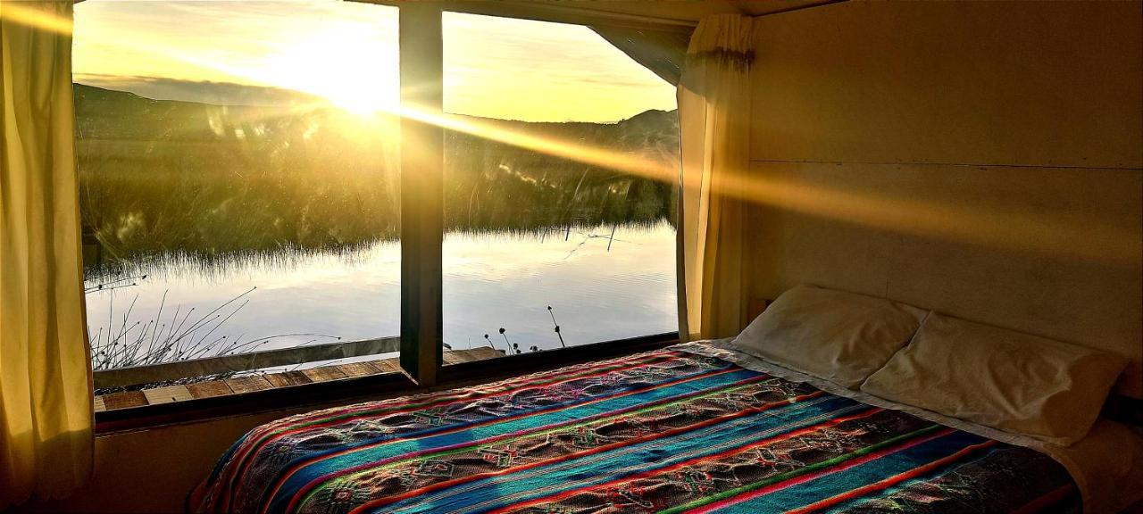 Вилла Titicaca Habitacion Panoramica Vista Al Amanecer Пуно Экстерьер фото