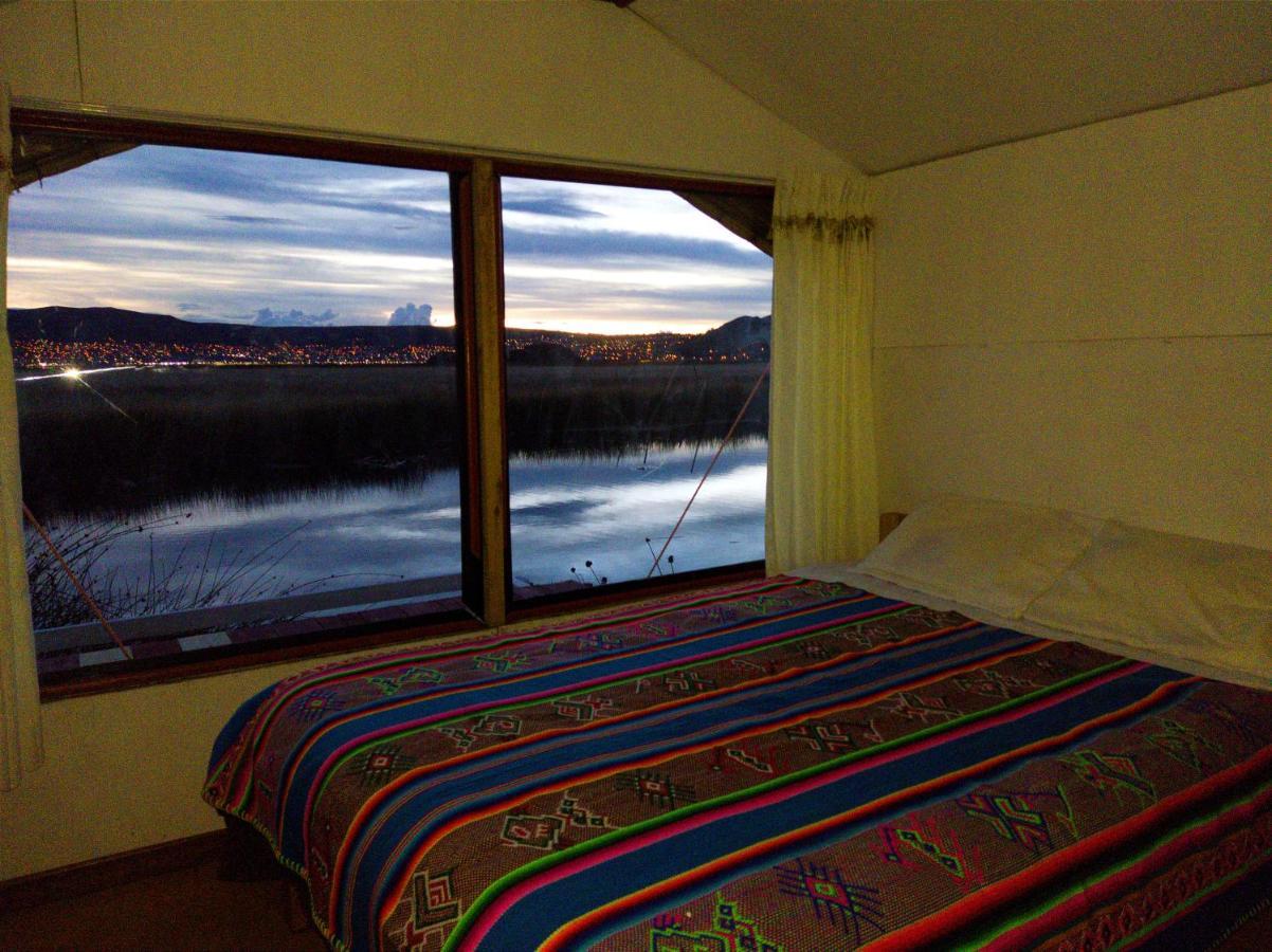 Вилла Titicaca Habitacion Panoramica Vista Al Amanecer Пуно Экстерьер фото