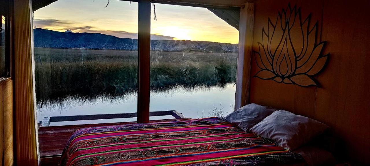 Вилла Titicaca Habitacion Panoramica Vista Al Amanecer Пуно Экстерьер фото