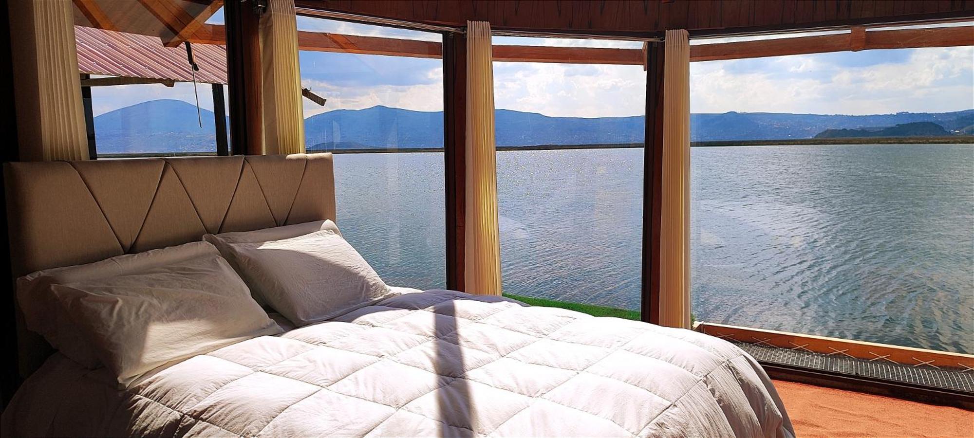Вилла Titicaca Habitacion Panoramica Vista Al Amanecer Пуно Экстерьер фото